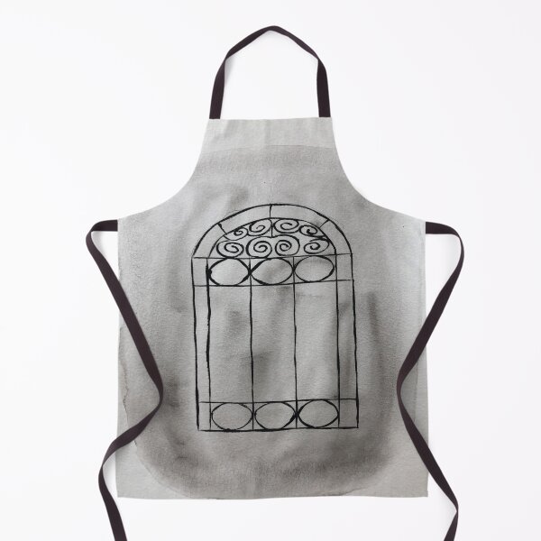 Item preview, Charleston Iron Gate Grey Watercolor and Sketch designed and sold by BissyCollective.