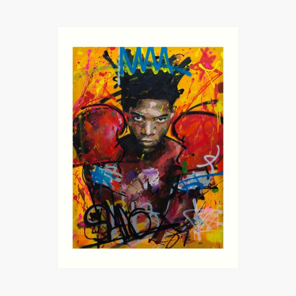 Black Artist Boxer Art Print