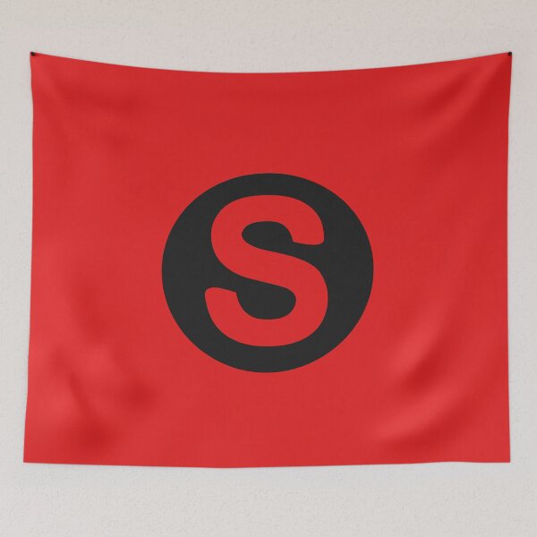 Item preview, letra s roja designed and sold by ZiphGames.