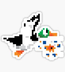 8-Bit Nintendo Duck Hunt 'Miss' Sticker