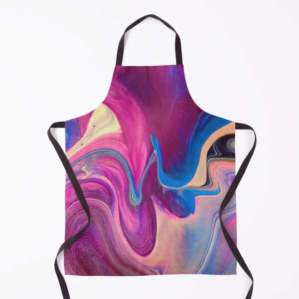 Item preview, Pink and Blue Abstract Painting designed and sold by GlobalWardrobe.