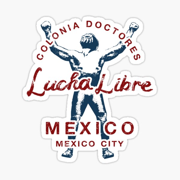 Artikel-Vorschau von Wrestling Lucha Libre Mexikanischer Wrestler, designt und verkauft von IronEcho.