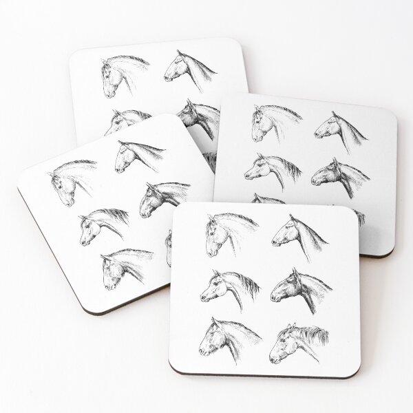 Item preview, Portraits of horses designed and sold by Telion-Gall.