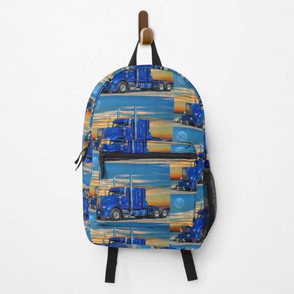 Blue Peterbilt Backpack