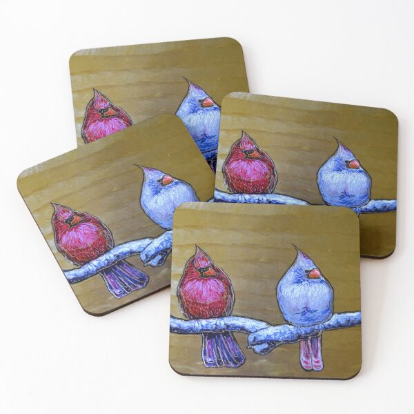 Item preview, Cardinal Couple designed and sold by Tina Brunetti.