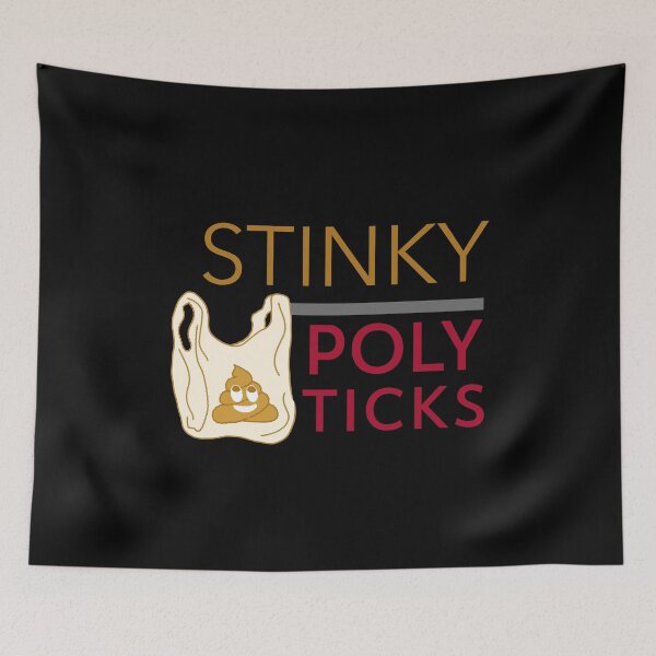 Item preview, Stinky poly ticks (politics) designed and sold by urban-symmetry.