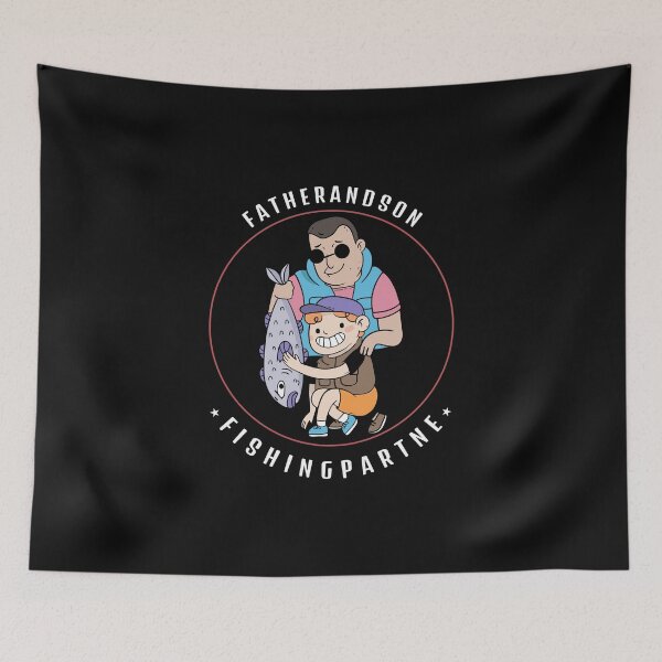 Item preview, FATHER AND SON | FISHING PARTNE designed and sold by Ashalcheema.