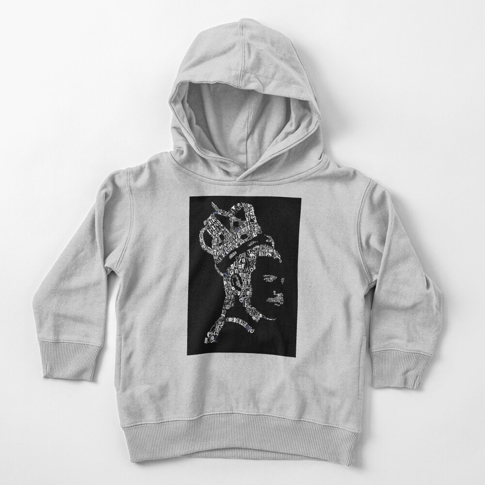 Queen Band lyrics Collage Toddler Pullover Hoodie