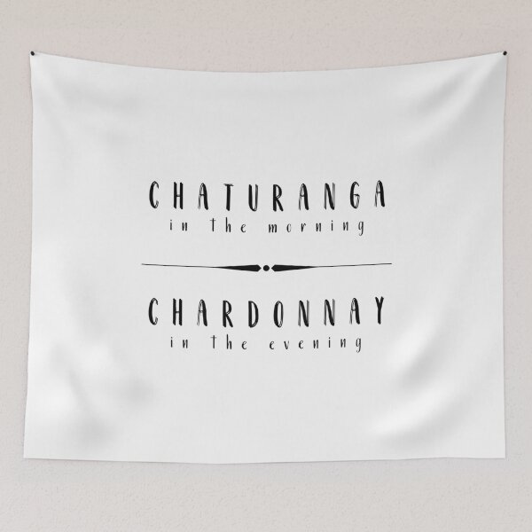 Item preview, Yoga Slogan - Yoga and Wine designed and sold by m95sim.