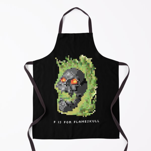 Item preview, F is for Flameskull designed and sold by clarkstpress.