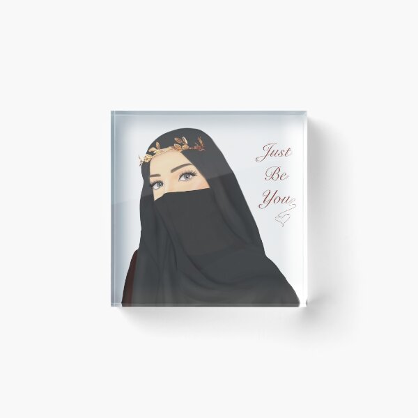 Item preview, Niqab muslimah girl be you quote designed and sold by Imanitasong.