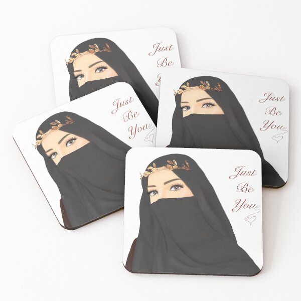 Item preview, Niqab muslimah girl be you quote designed and sold by Imanitasong.