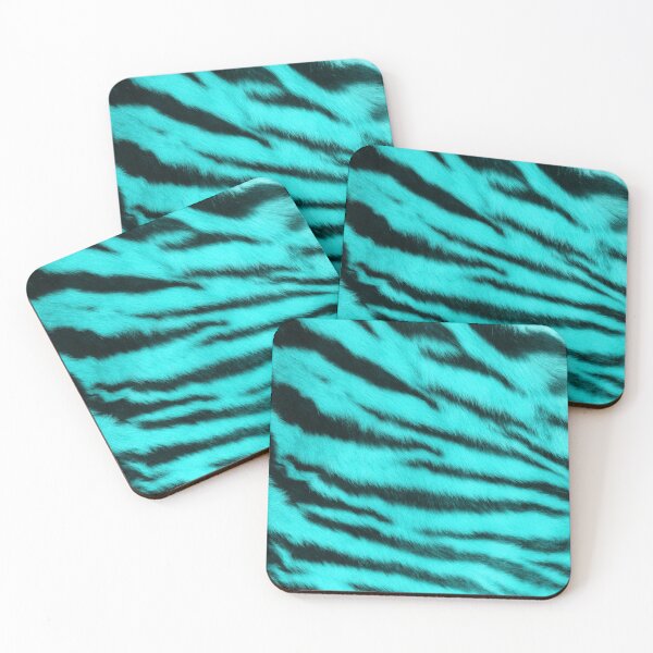 Item preview, Tiger Print Turquoise designed and sold by Sabbaht.