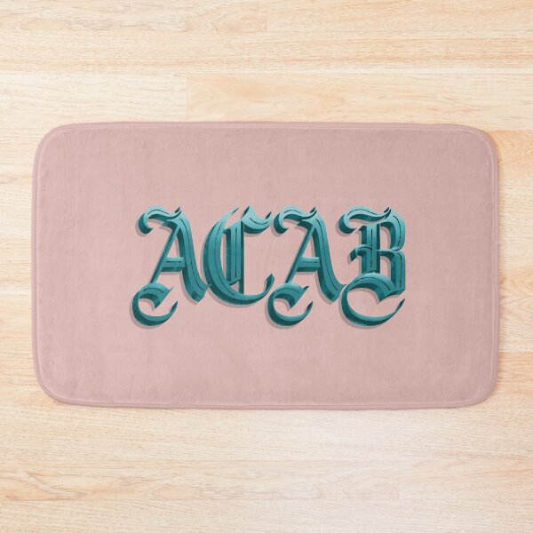 Item preview, ACAB Defund Police Typography designed and sold by andymvera.