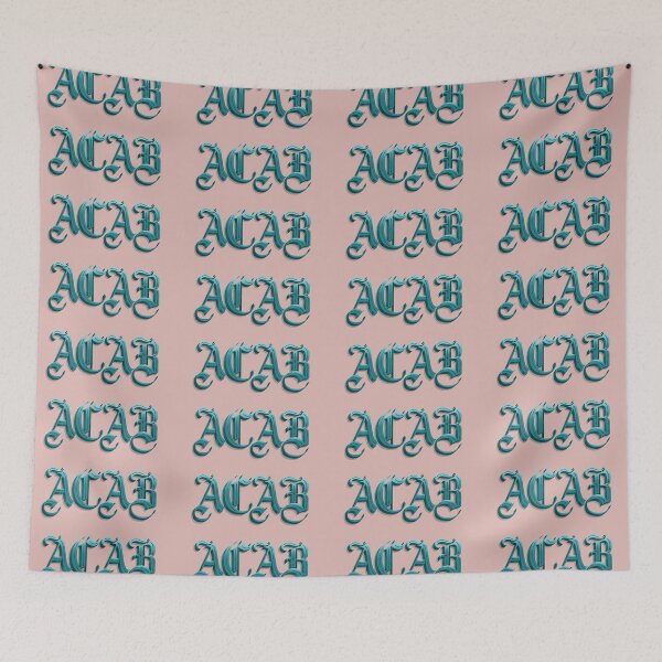 Item preview, ACAB Defund Police Typography designed and sold by andymvera.