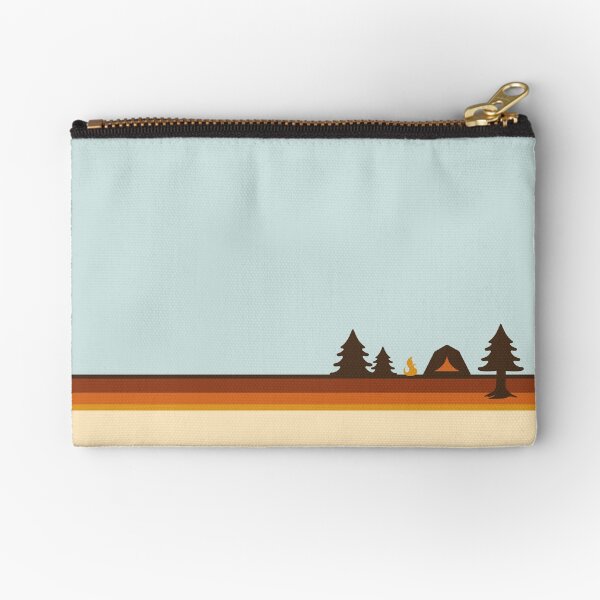 Item preview, Happy Camper (Retro, 70s, Camping) designed and sold by Amanda Weedmark.