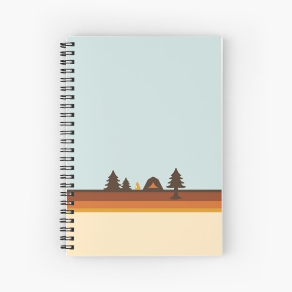 Item preview, Happy Camper (Retro, 70s, Camping) designed and sold by Amanda Weedmark.