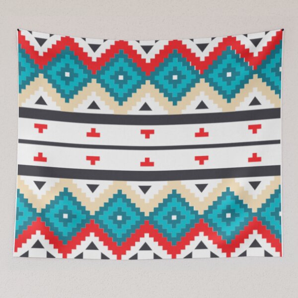 Item preview, Colorful Mexican stripe pattern designed and sold by Sunny-World.