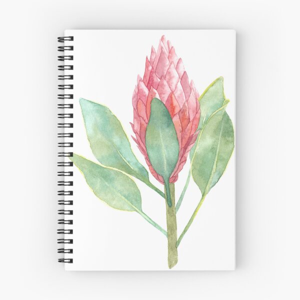 Item preview, Protea Watercolour Motif (Closed) designed and sold by Studio-Amytheia.