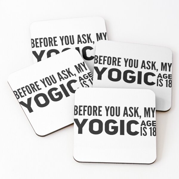 Item preview, yoga - yogic age is 18 designed and sold by YogicFoods YogaMap.