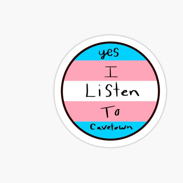 I Listen To Cavetown Stickers Redbubble