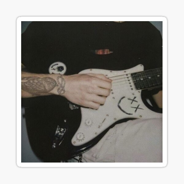 Louis Tomlinson Guitar Sticker