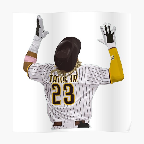 Tatis Jr Jersey Poster for Sale by cocreations