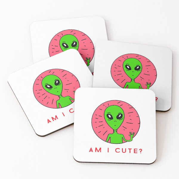 Item preview, Am I Cute - Alien Version designed and sold by guruthuma.