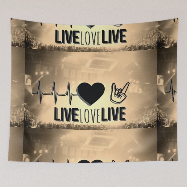 Item preview, Live Love Live designed and sold by flickertoaflame.