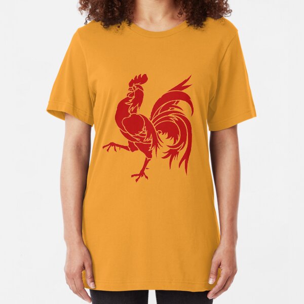 Wallonia Rooster Sigil Slim Fit T-Shirt