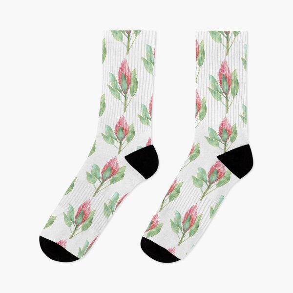 Item preview, Protea Watercolour Motif Closed (Repeat) designed and sold by Studio-Amytheia.