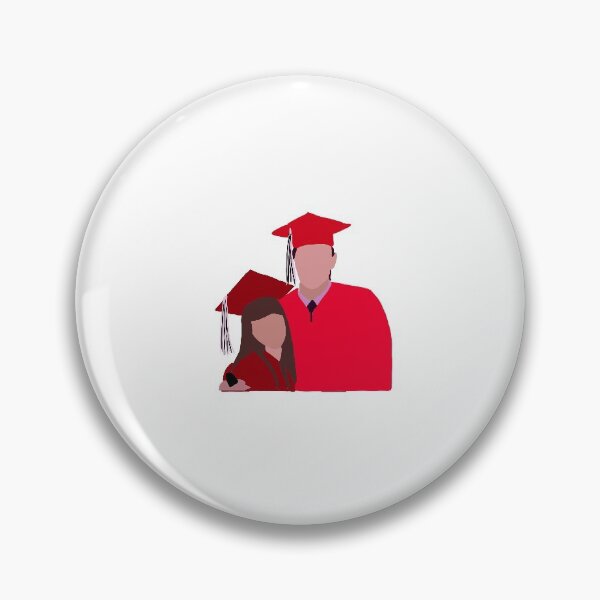 Item preview, finchel glee graduation sticker designed and sold by stickersbyfiona.