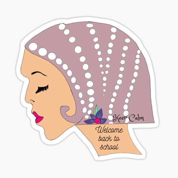 Keep calm welcome back to school Sticker