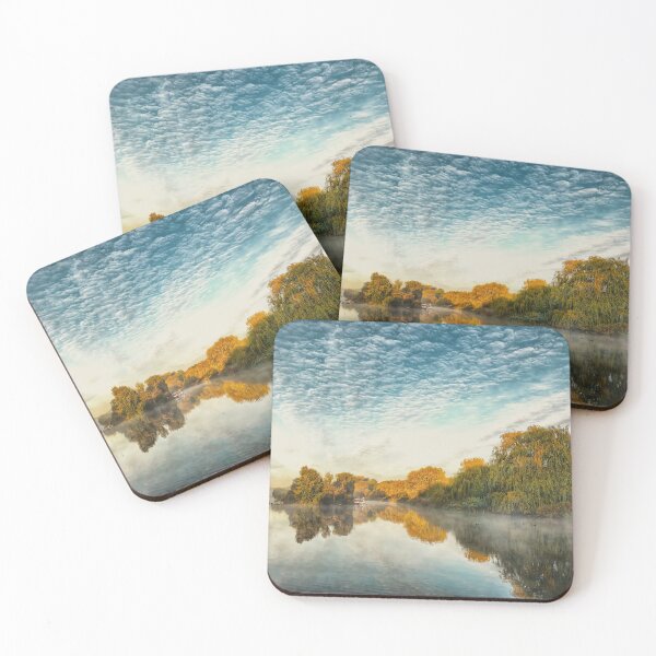 Item preview, Misty morning at the lake  designed and sold by Pete’s Digital Canvas.