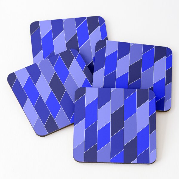Item preview, Shades Of Blue : Geometric Pattern designed and sold by Rimsha M.