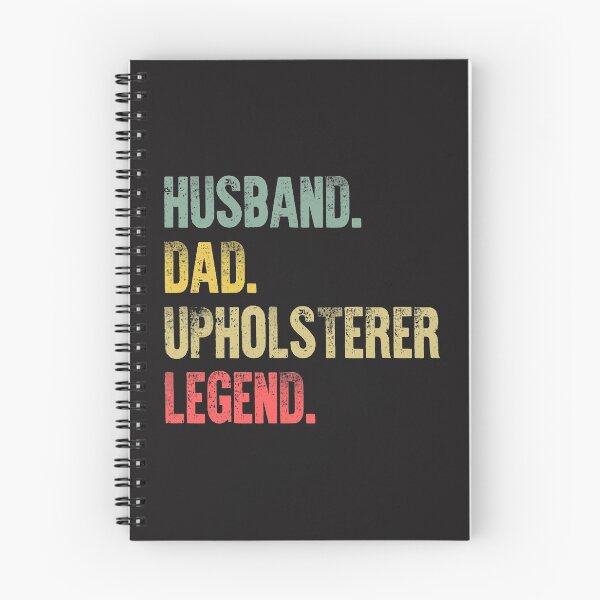 Item preview, Funny Men Vintage T Shirt Husband Dad Upholsterer Legend Retro designed and sold by Bendthetrend.
