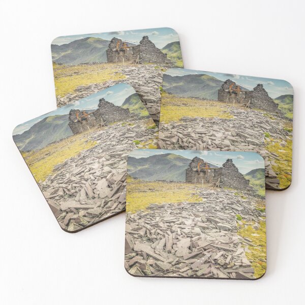 Item preview, Slate Quarry Ruin Snowdonia Wales designed and sold by AJEvans.