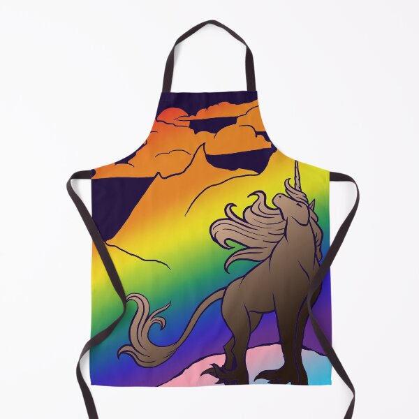Item preview, Pride Mountain Unicorn designed and sold by BardicCat.