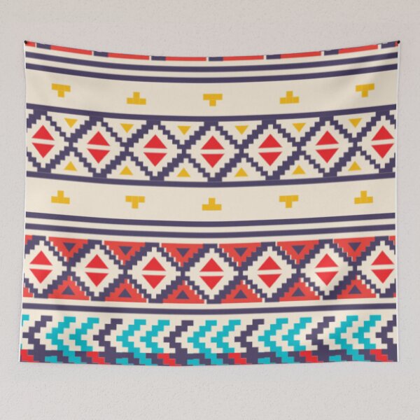 Item preview, Colorful Mexican stripe pattern designed and sold by Sunny-World.