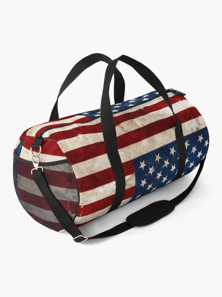 Alternate view of USA flag Duffle Bag