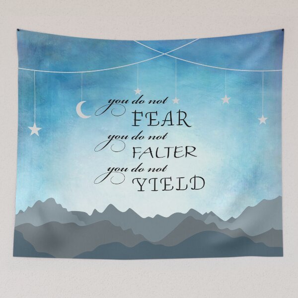 Item preview, You do not yield - Sarah J Maas designed and sold by runnerdemigod.