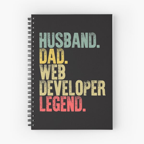 Item preview, Funny Men Vintage T Shirt Husband Dad Web Developer Legend Retro designed and sold by Bendthetrend.