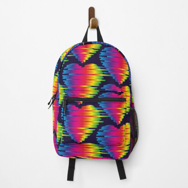 Item preview, Rainbow heart glitch pattern designed and sold by EngineerGoC.