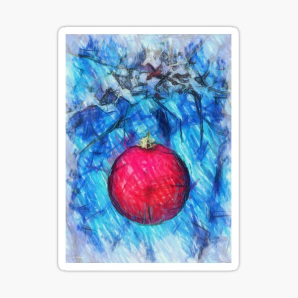 xmas decoration Sticker