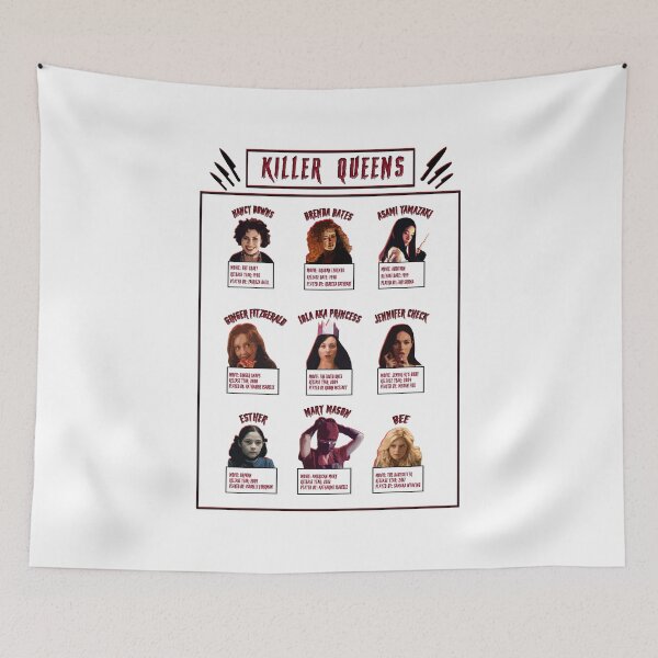 Item preview, Horror Movies - Killer Queens designed and sold by Matildaaa.