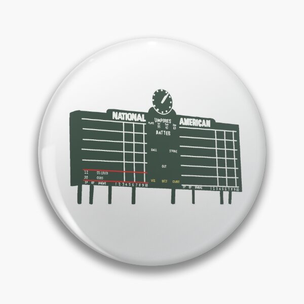 Item preview, Wrigley Field Scoreboard designed and sold by megangray01.