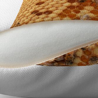 Alternate view of Busy Bees Throw Pillow