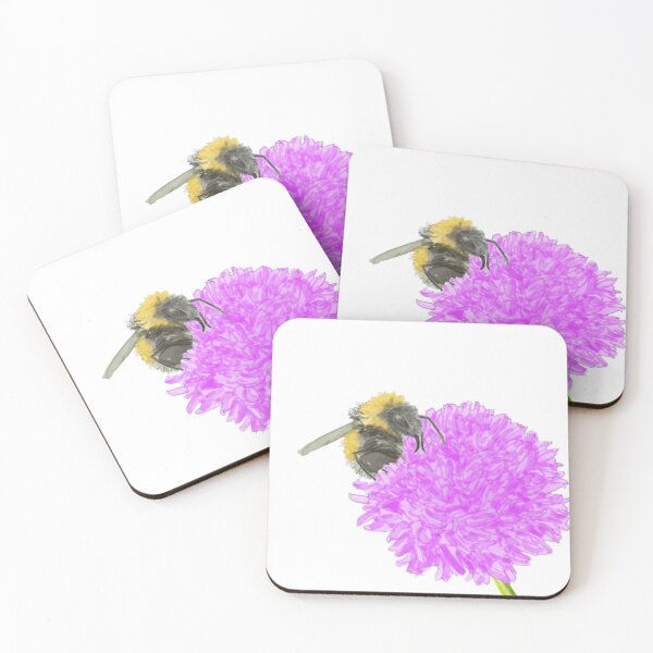Item preview, Bee on a Chive designed and sold by David Bennett Arts.