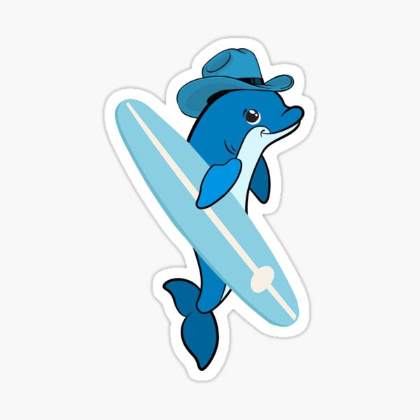Artikel-Vorschau von Delfin Surfer, designt und verkauft von Rehakeles.