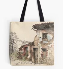 Ruined house Tote Bag
